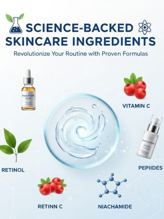 science backed skincare ingredients