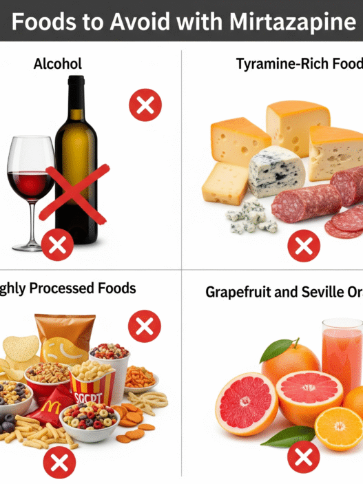 Mirtazapine Foods To Avoid