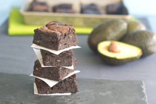 Dark Chocolate Avocado Brownies
