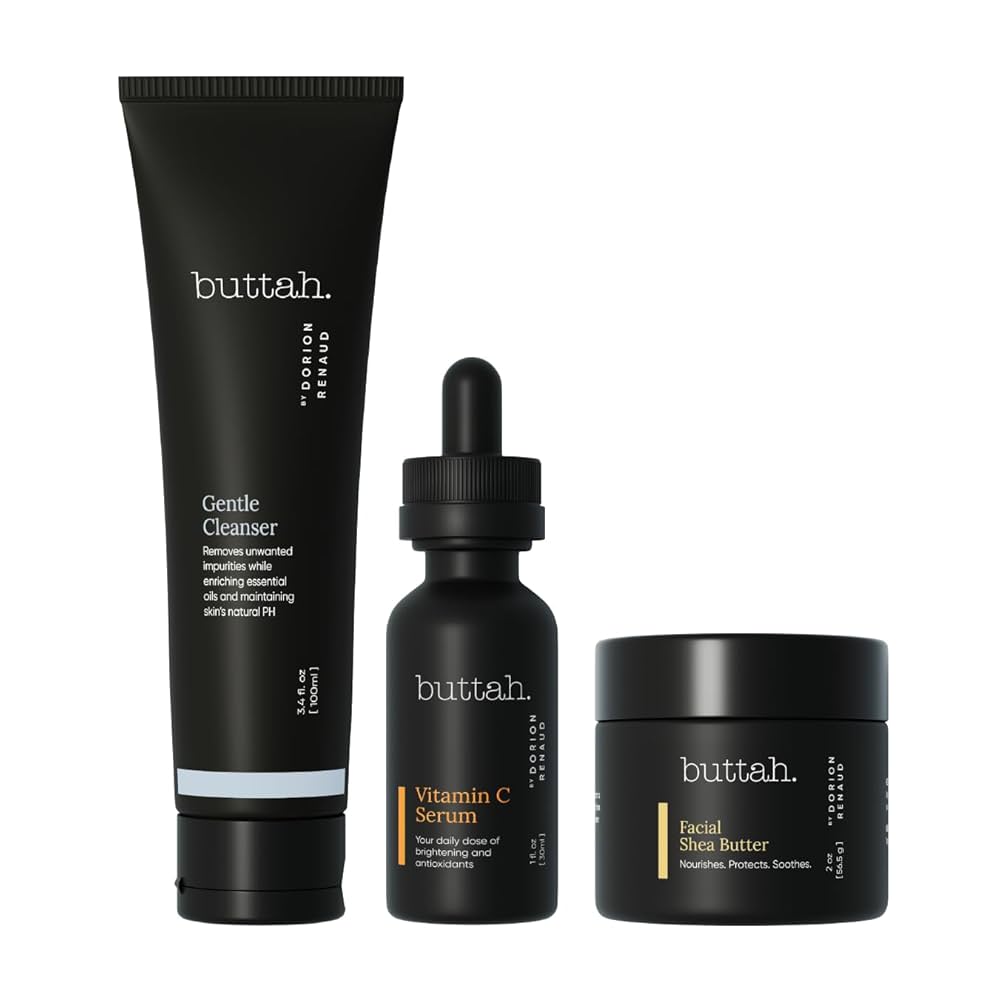 “Buttah Skin from top black owned skincare brands using shea butter to nourish and hydrate melanin-rich skin