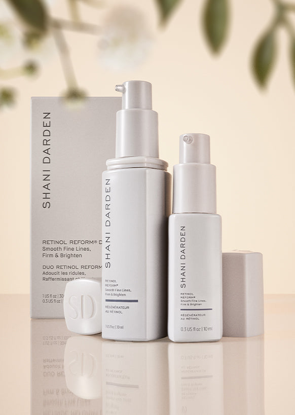 “Shani Darden Skincare retinol serum from top black owned skincare brands improving skin texture and elasticity
