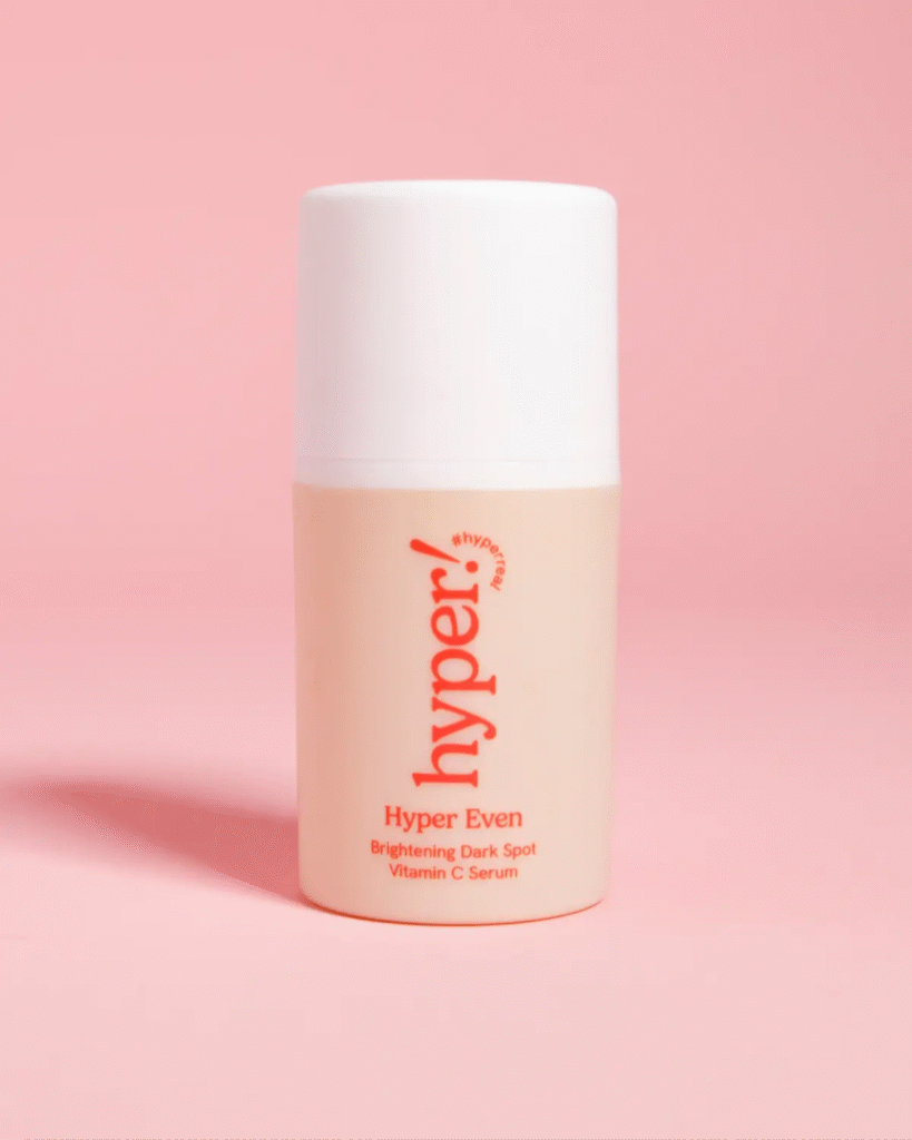 “Hyper Skin brightening serum from top black owned skincare brands targeting dark spots and hyperpigmentation.